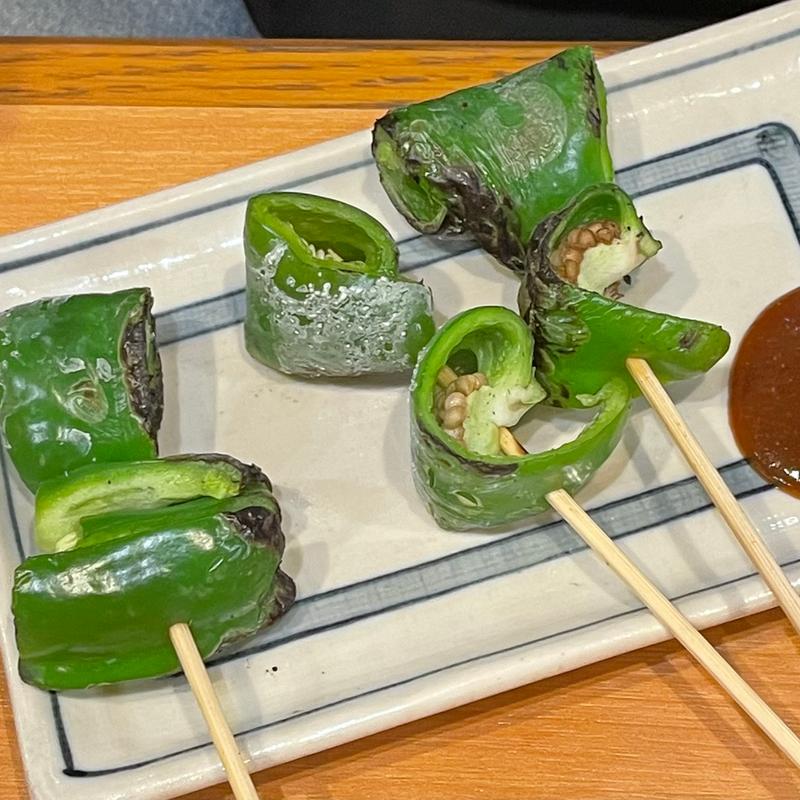 ピーマン(やきとりの名門秋吉 梅田店)