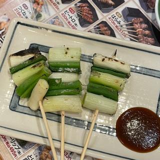 ねぎ串焼き(やきとりの名門秋吉 梅田店)