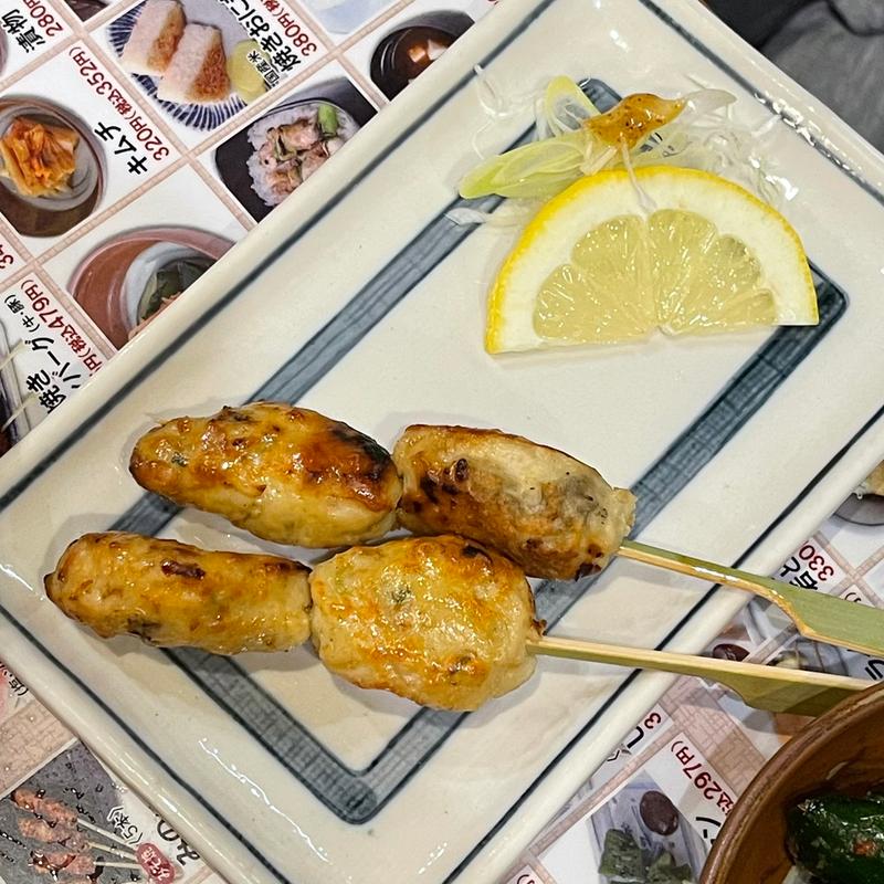 つくね(やきとりの名門秋吉 梅田店)