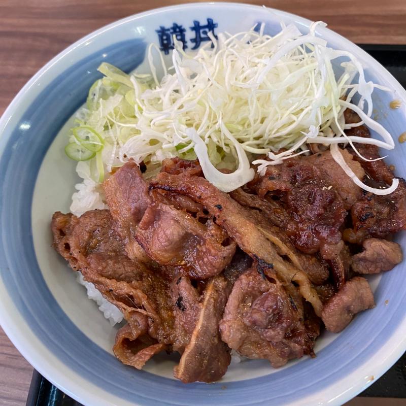 カルビ丼(韓丼 長野高田店)