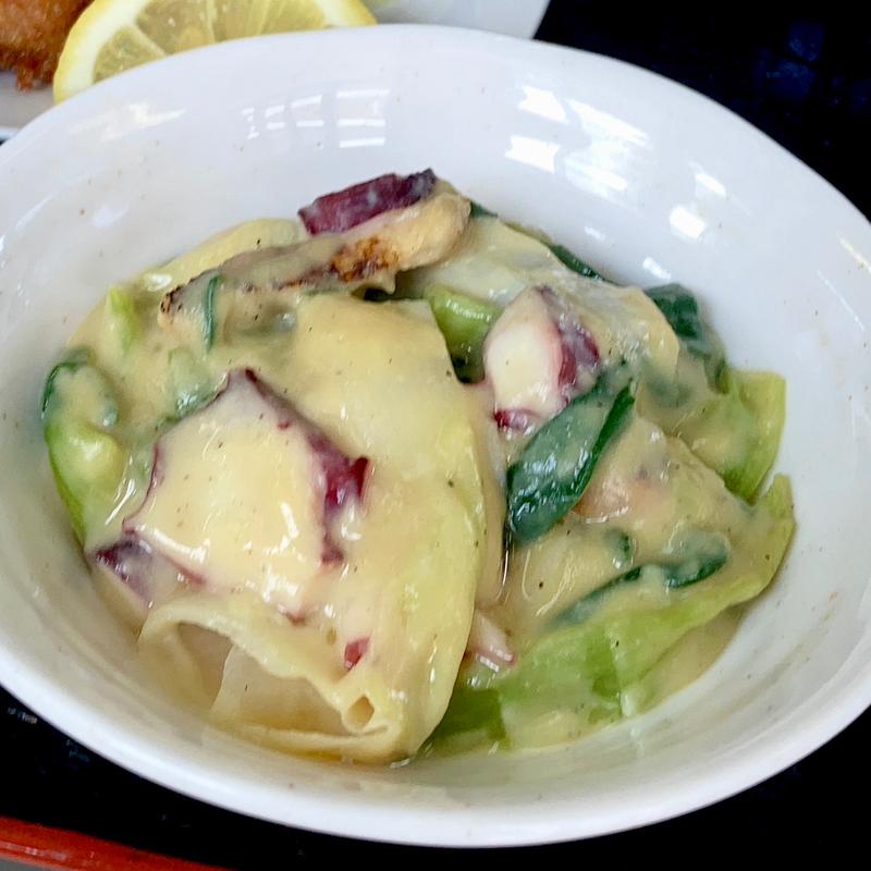 わけぎのぬた(お食事処 さわの)