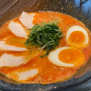 味玉のせ 鶏チャーシュー増し 坦TAN鶏そば(月よみby GET54)