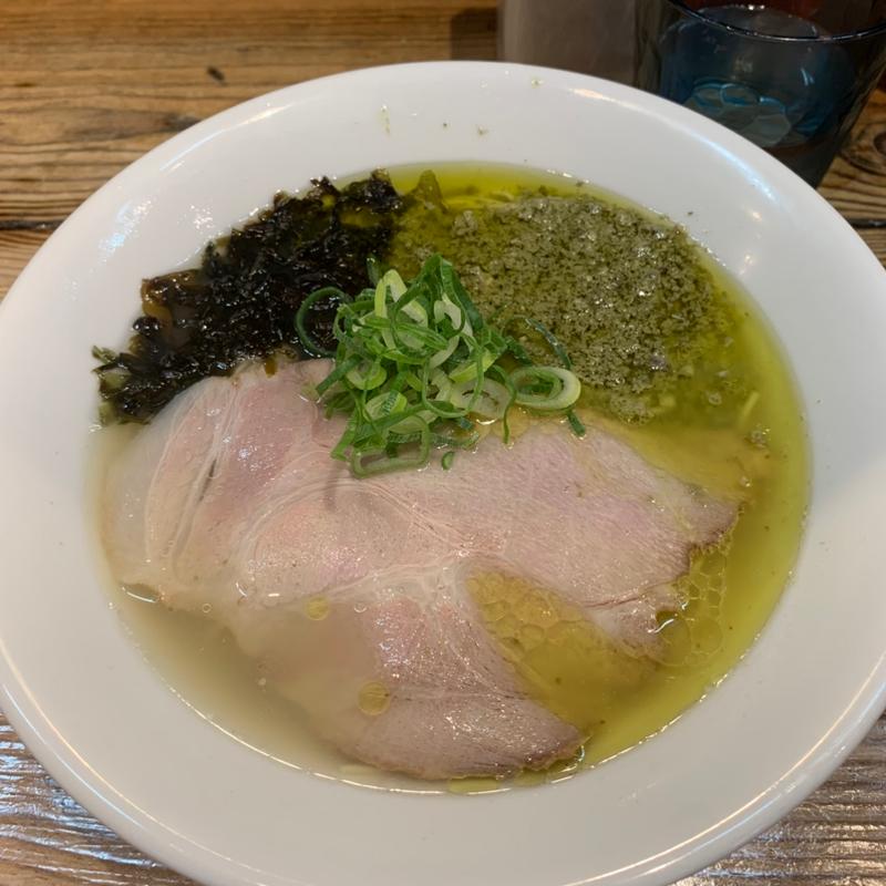 牡蠣塩ラーメンとまかない丼セット(むかん池袋)