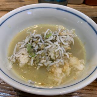 牡蠣塩ラーメンとまかない丼セット