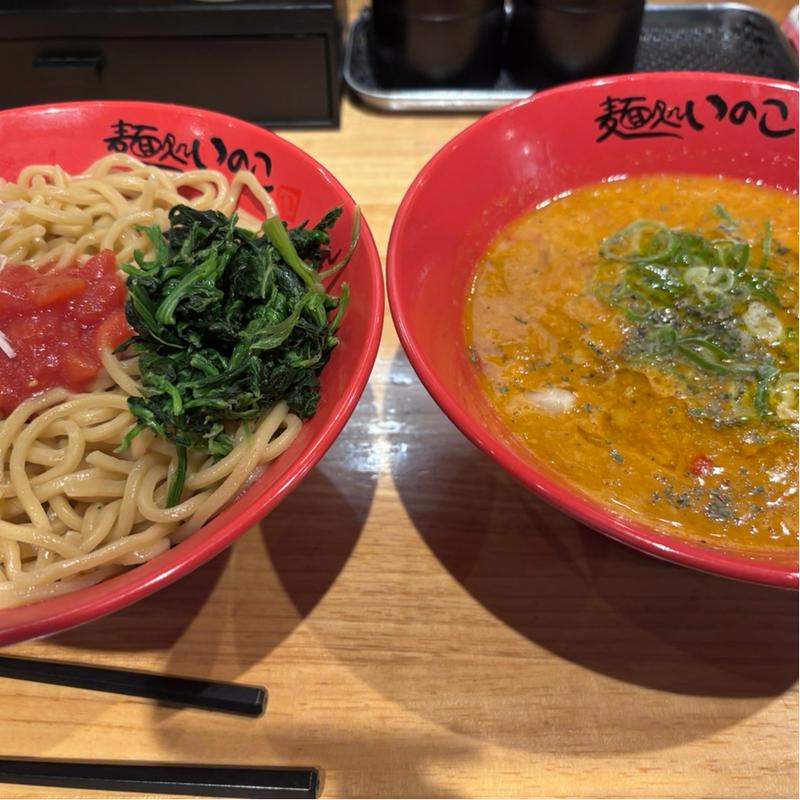 トマトつけ麺(麺処いのこ 東向島店)