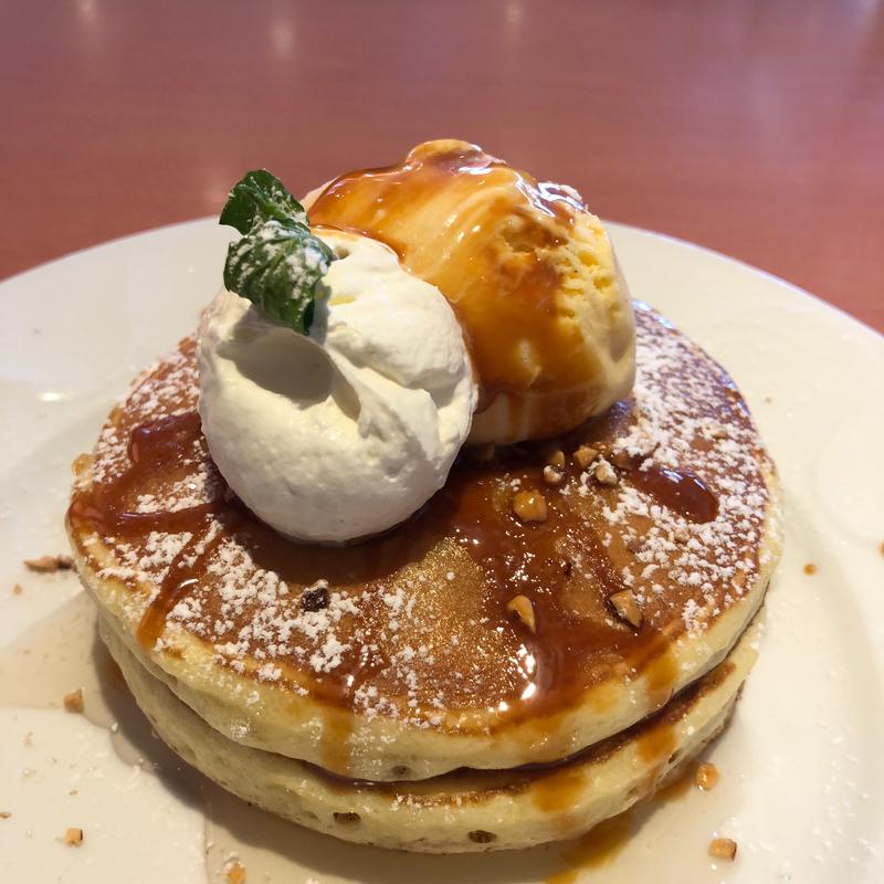 キャラメルハニーパンケーキ 3枚(デニーズ 三郷店)