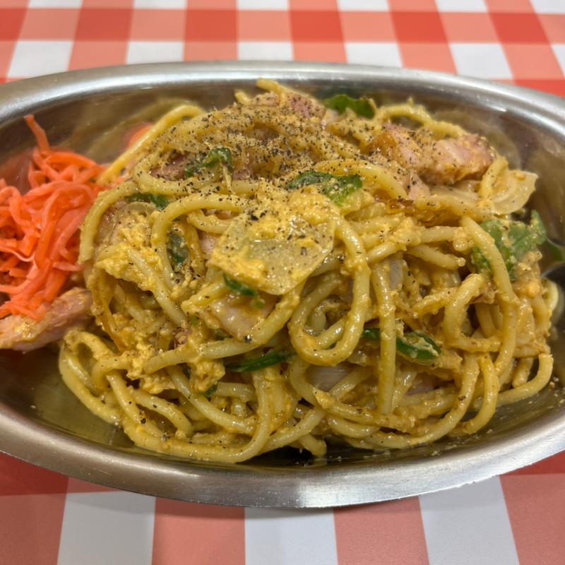 白ナポ(スパゲッティーのパンチョ代々木店)