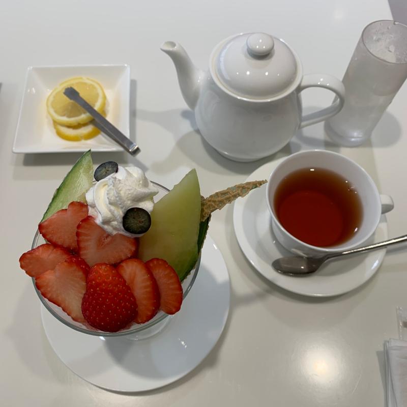 紅茶(温)(タカノフルーツパーラー 池袋東武店)