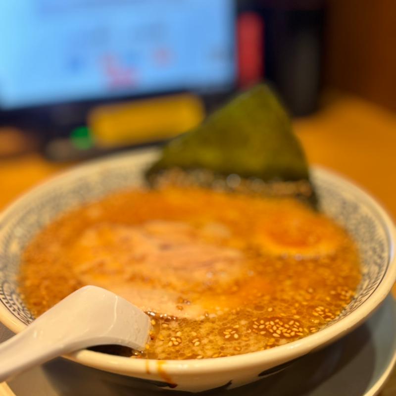 醤油とんこつラーメン(丸源ラーメン 桂店)