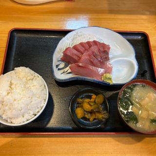 メジマグロ•ぶり刺身定食