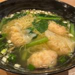 海老ワンタン麺(粤港美食 上野店)