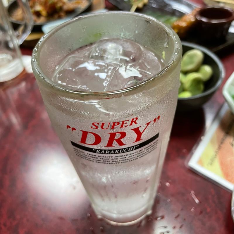 レモンサワー(居酒屋 鶴八 名古屋駅前本店)