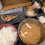 朝さば文化干し定食