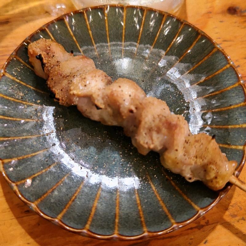 ぼんじり 魅惑のスパイシーソルト(串焼き。ビストロガブリ 野毛一番街店)