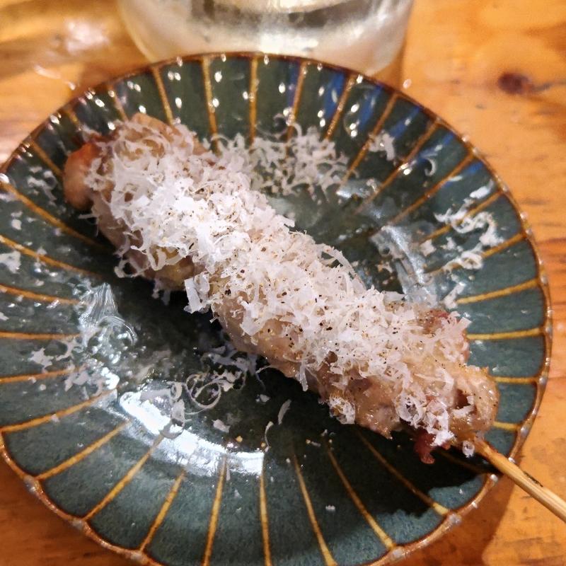 せせり串 パルミジャーノ&ペッパー(串焼き。ビストロガブリ 野毛一番街店)