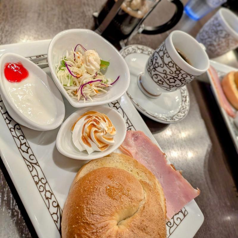 モーニングセット プレス珈琲(元町珈琲 石神井公園の離れ)