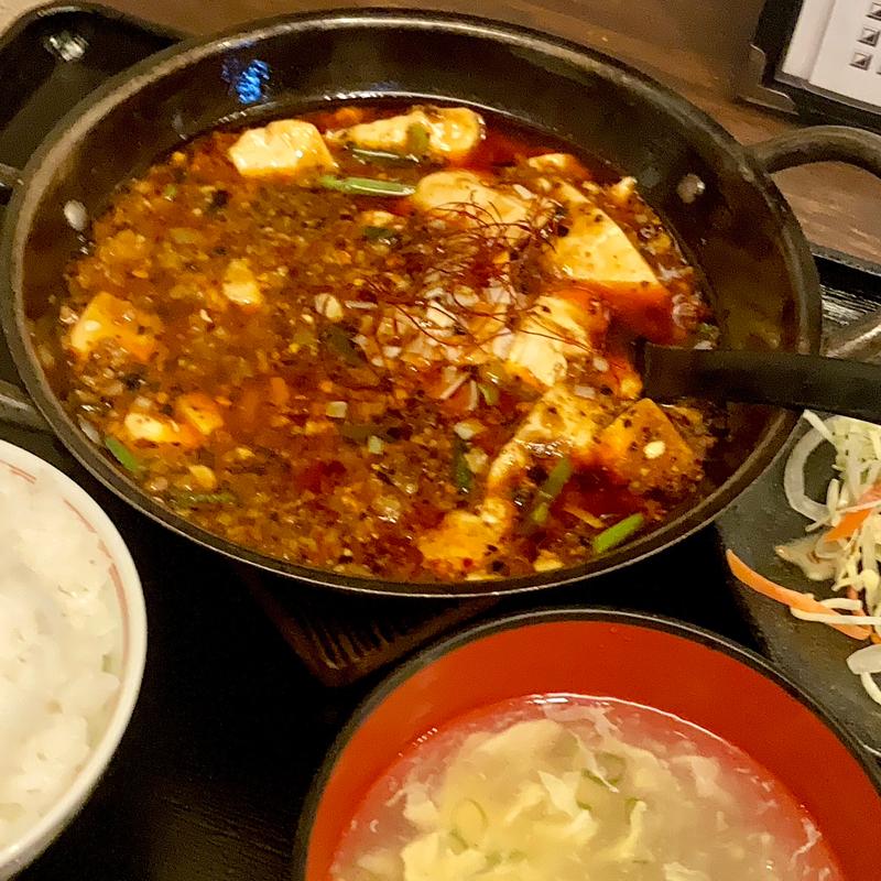陳麻婆豆腐ランチ(中華居酒家 杏’S)