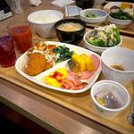 朝食バイキング