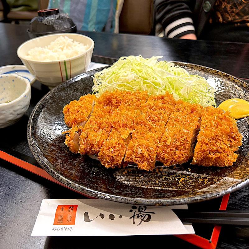 ジャンボとんかつ御膳(とんとんの丘もちぶた館 )