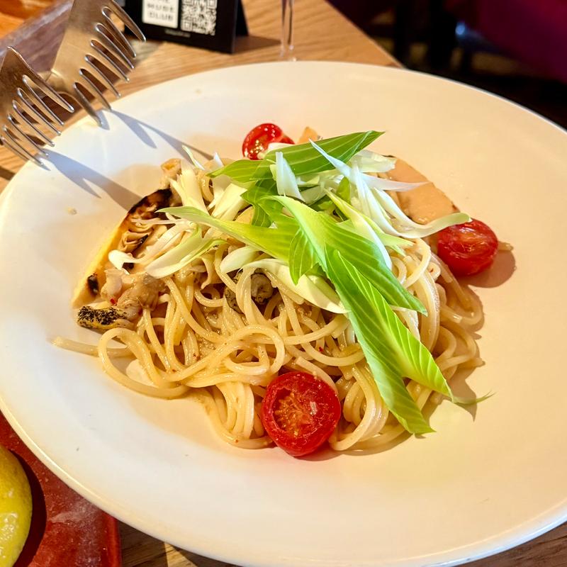 つぶ貝と筍の柚子胡椒パスタ(RIGOLETTO BAR AND GRILL)