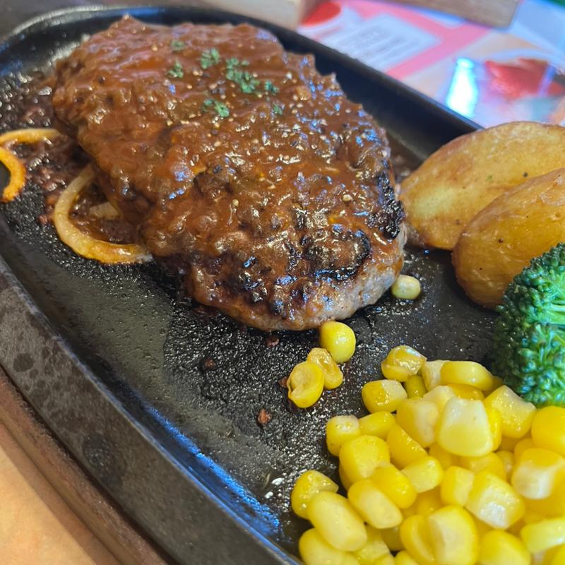 洋食屋のデミグラスハンバーグ(フライングガーデン 伊奈学園前店 )