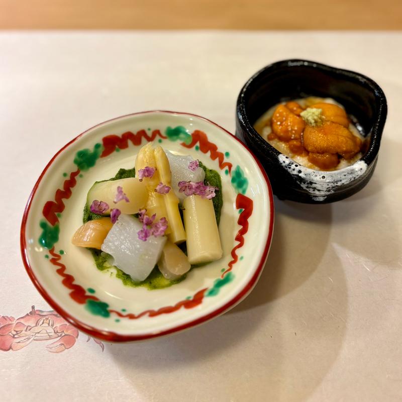 いかとホワイトアスパラ(ひろ作 （ひろさく）)