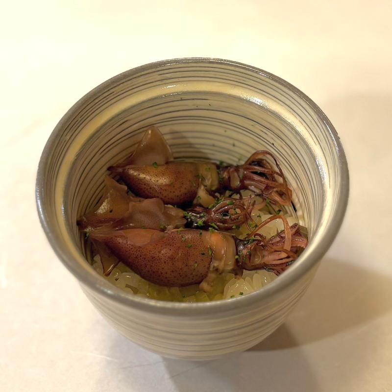 蛍烏賊の飯蒸し(ひろ作 （ひろさく）)