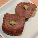やわらか茹でタンの握り(鮨・酒・肴 杉玉 鹿島田 )