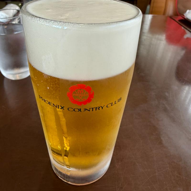 生ビール　中(フェニックスカントリークラブレストラン )