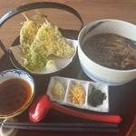 アジ天そば(小田原食堂 だん)