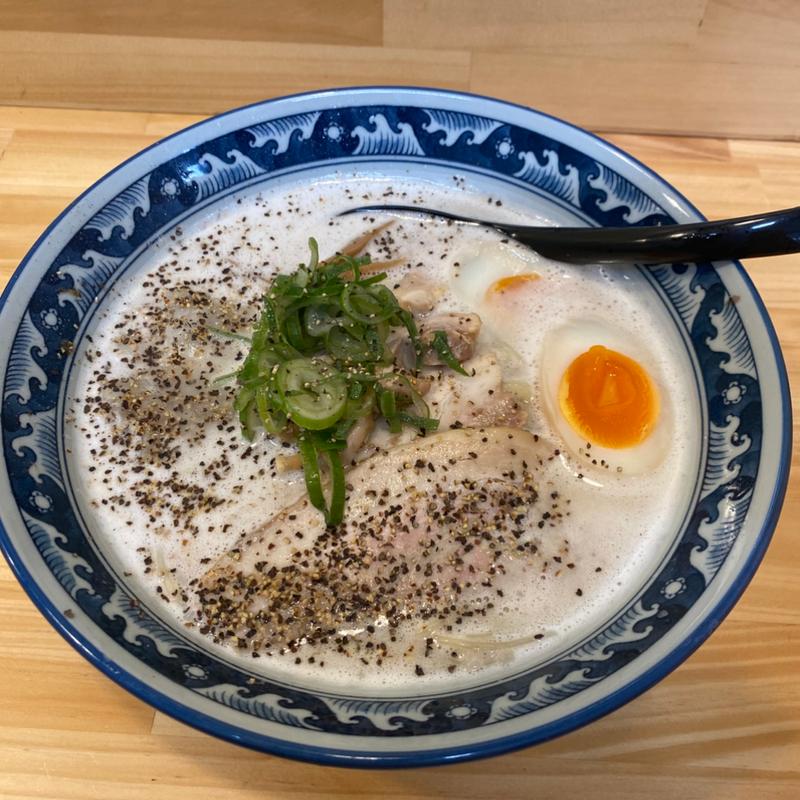 特製鶏白湯ラーメン(RAMEN STAND 熊谷広瀬店)