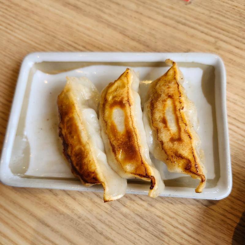 ギョウザ3個(丸源ラーメン 那覇国場店)