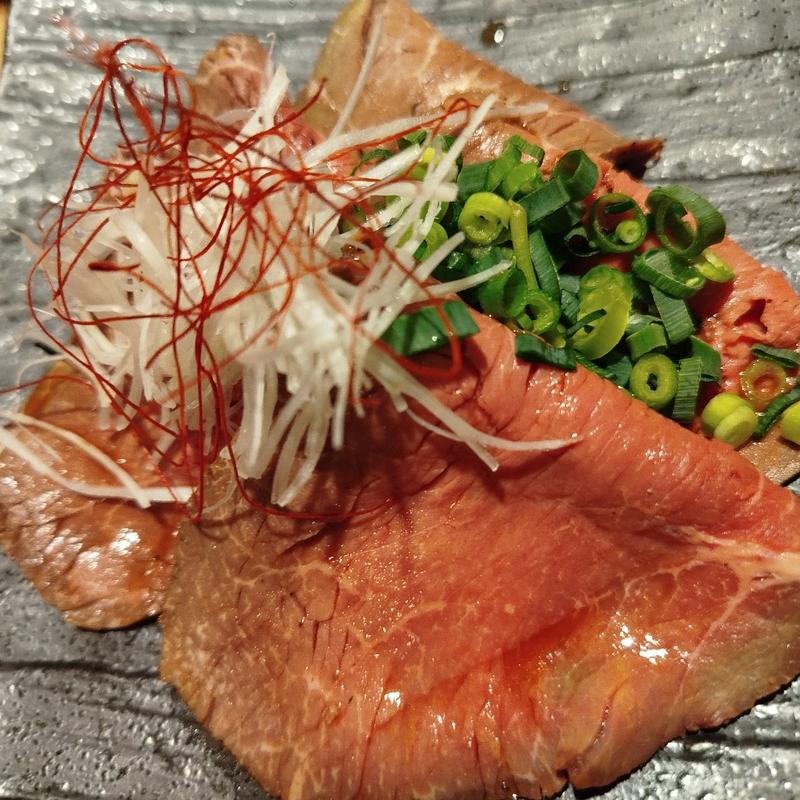 和牛ローストビーフ(分讃岐うどん あ季 時譚)