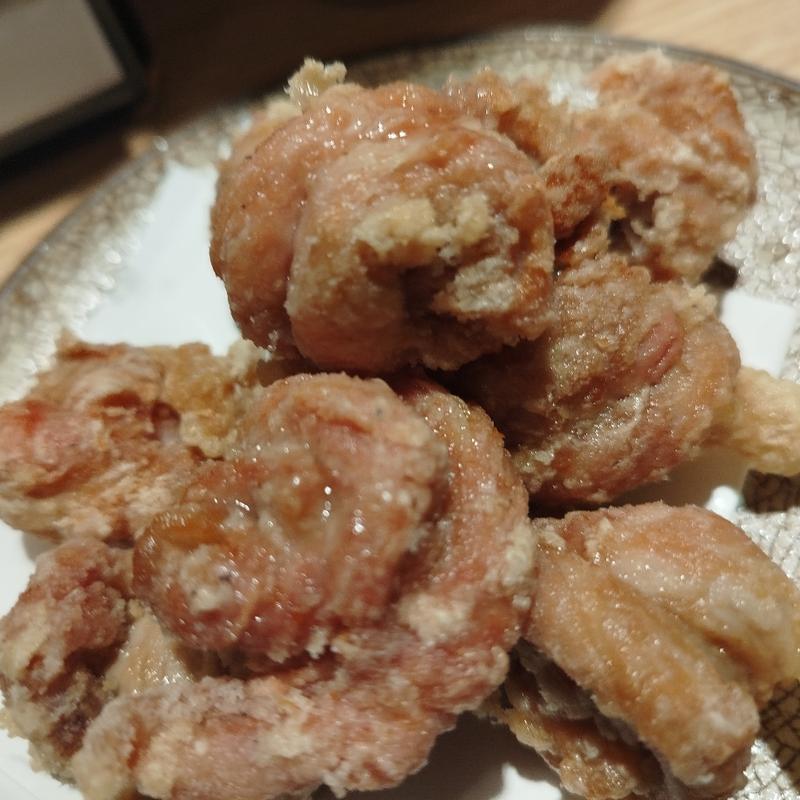 鶏せせりの唐揚げ(分讃岐うどん あ季 時譚)