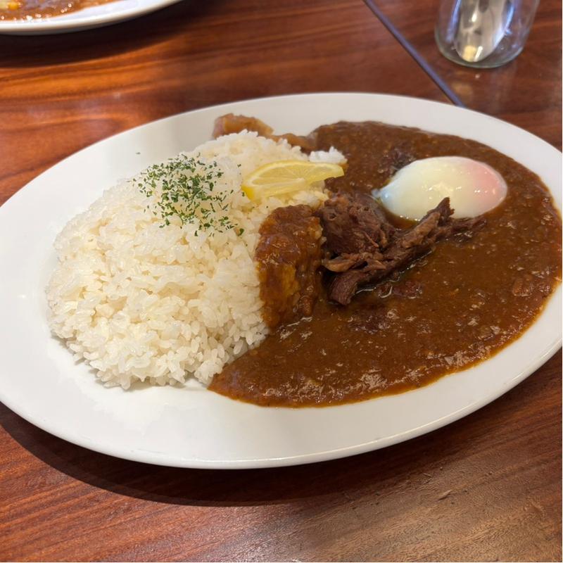 俺の牛タン温玉カレー(俺の牛タンカレー食ってみな。吉祥寺)
