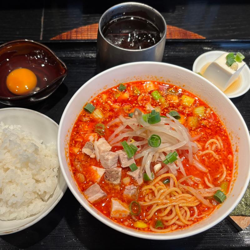 Aランチ（辛味噌らー麺）(たいせい)