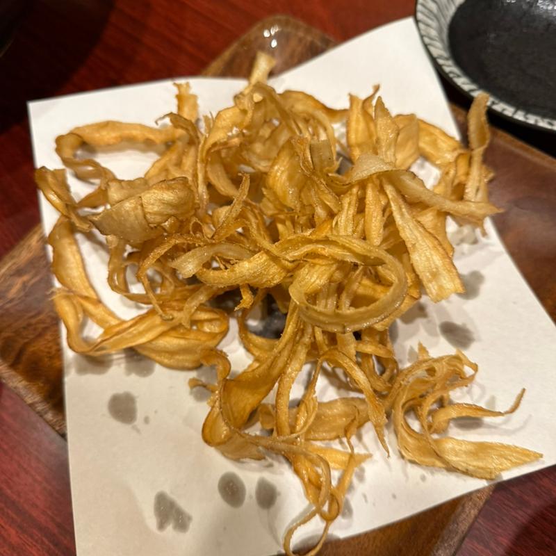 ごぼうフライ(宮崎地鶏と日向海鮮　はればれ )