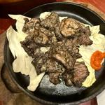地鶏の炭火焼き