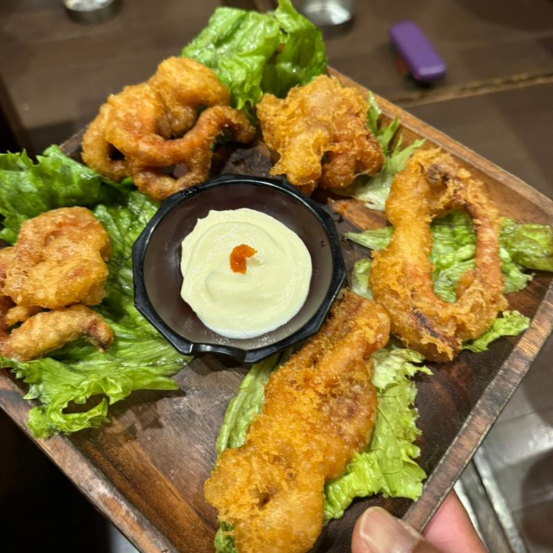 イカフライ(宮崎地鶏と日向海鮮　はればれ )