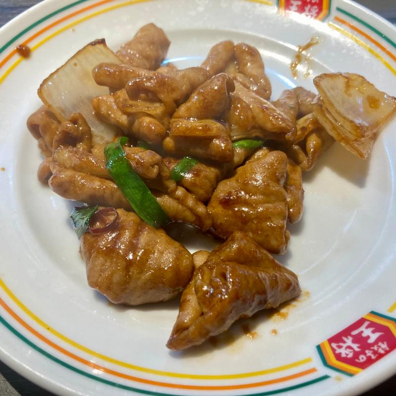 ホルモン味噌炒め（ジャスト）(餃子の王将 七条烏丸店 )