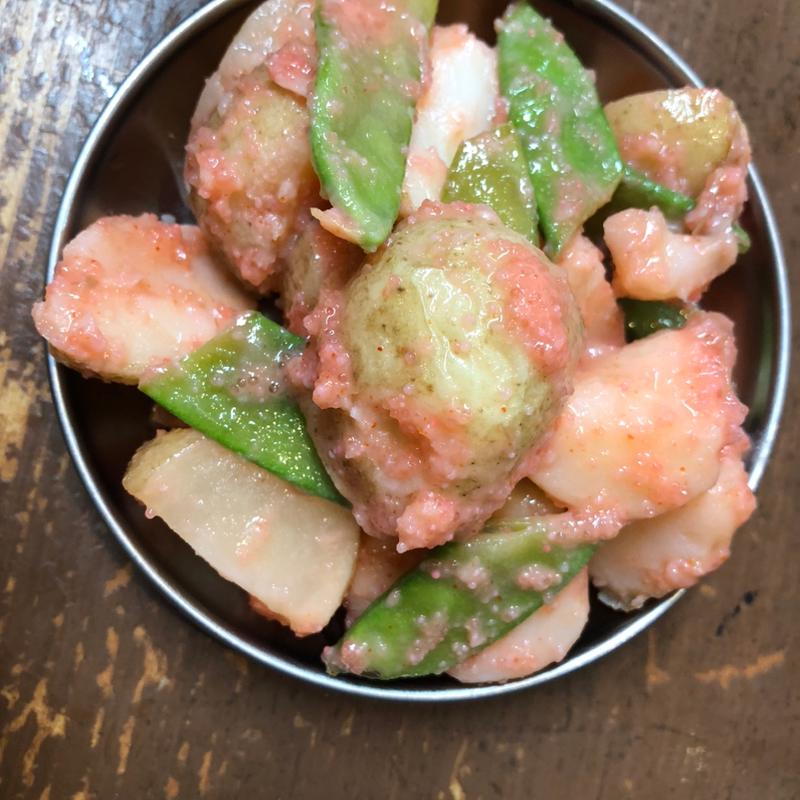 明太新じゃが(大衆食堂スタンドそのだ五反田店)