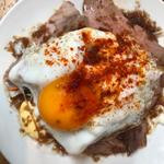 チャーシューエッグ(大衆食堂スタンドそのだ五反田店)