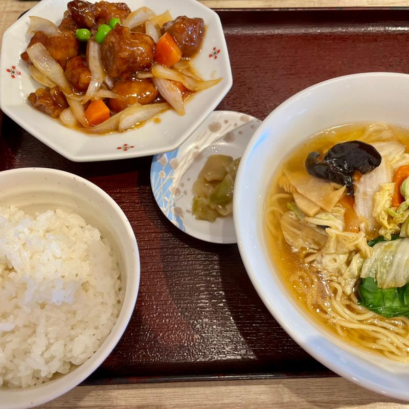 五目湯麺セット(八仙閣 春日店)