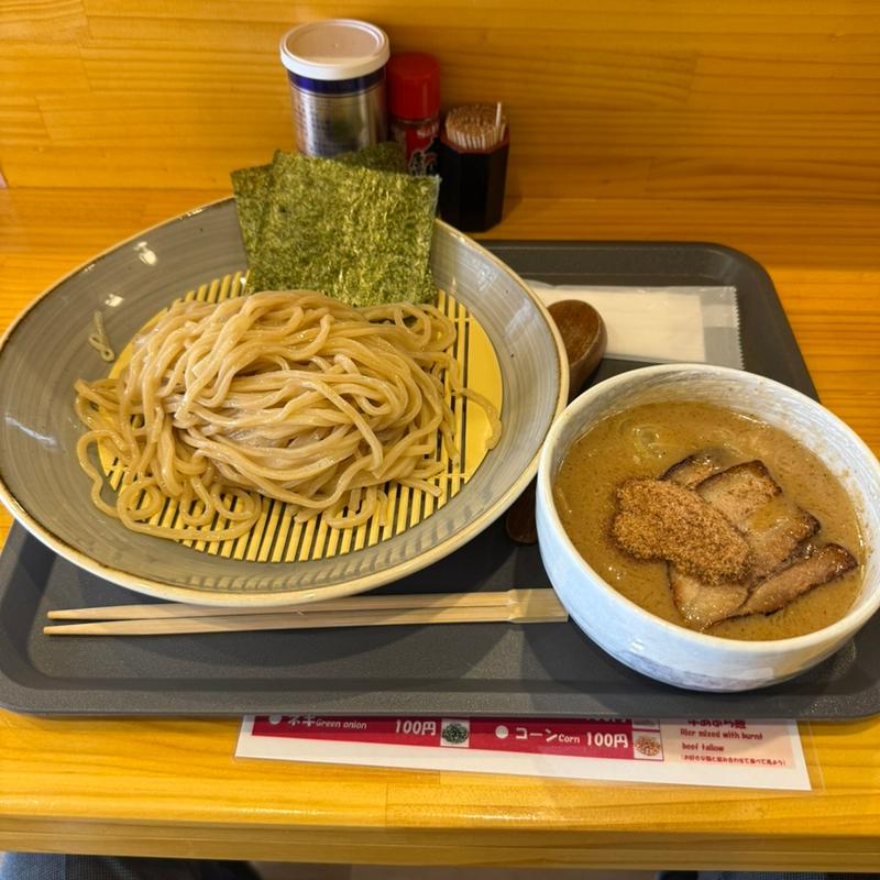 濃厚煮干しつけ麺(たけろくらーめん 浅草店)