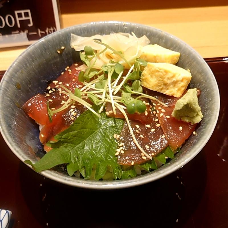 まぐろヅケ丼(ほうらいいしかわ)