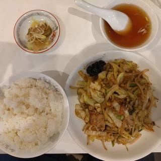 肉野菜ライス(金門飯店)