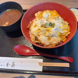 むさし丼（とんかつ、えびかつ半々）(芦屋 とんかつ む藏(むさし))