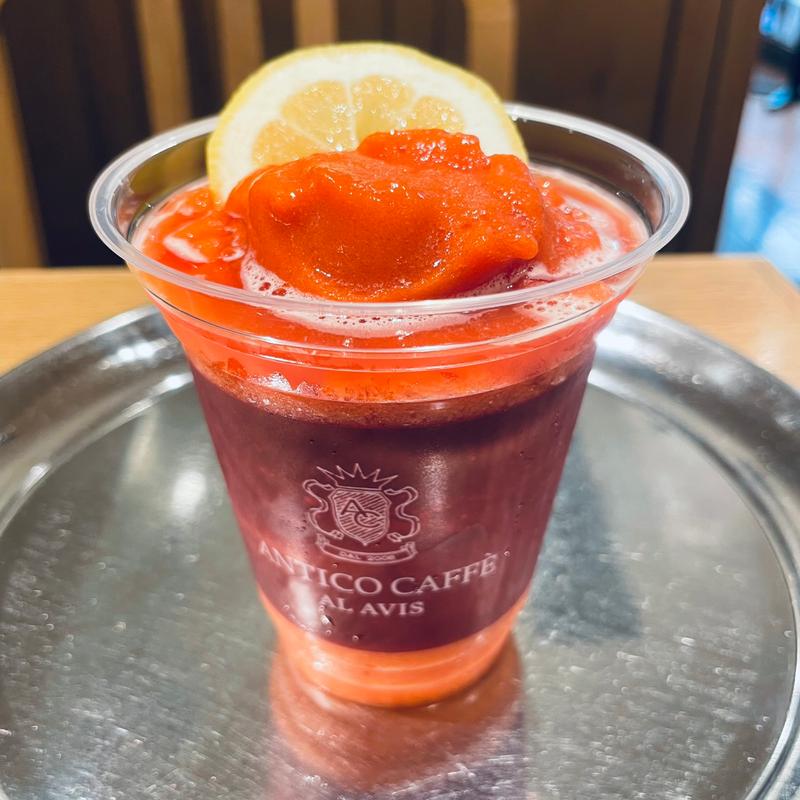 トマト&シチリアレモン グラニータ(アンティコカフェ アルアビス 池袋店)