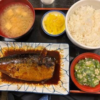 鯖の味噌煮定食(もみじ)