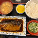 鯖の味噌煮定食(もみじ)